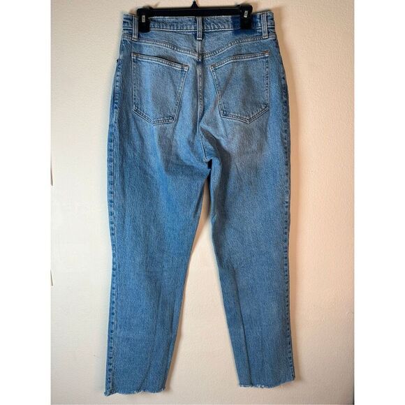 Abercrombie & Fitch Curve Love The '90s Straight Ultra High Rise 30/10  Long - Picture 4 of 6